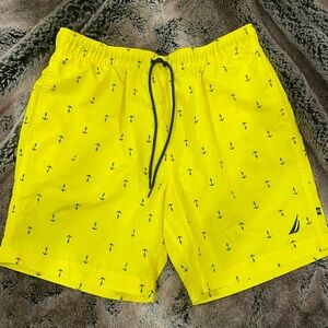 Mens size medium Nautical swim shorts